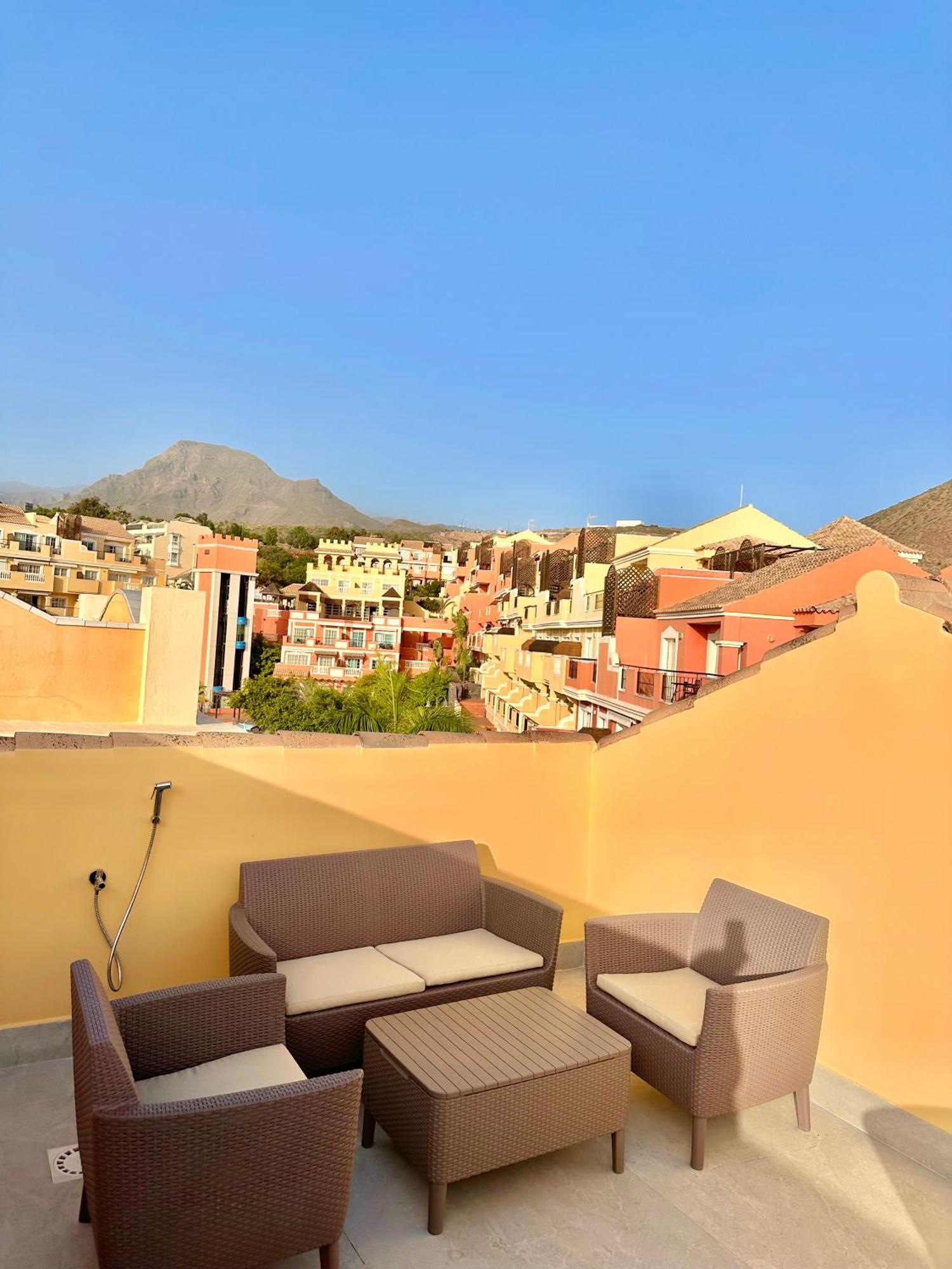 Sunset Apartment 2 & Heated Pool ลอส กริสเตียนอส ภายนอก รูปภาพ